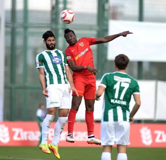Ziraat Türkiye Kupası: Yeşil Bursa: 1 - Kayserispor: 2 Ziraat Türkiye Kupası: Yeşil Bursa: 1 - Kayserispor: 2