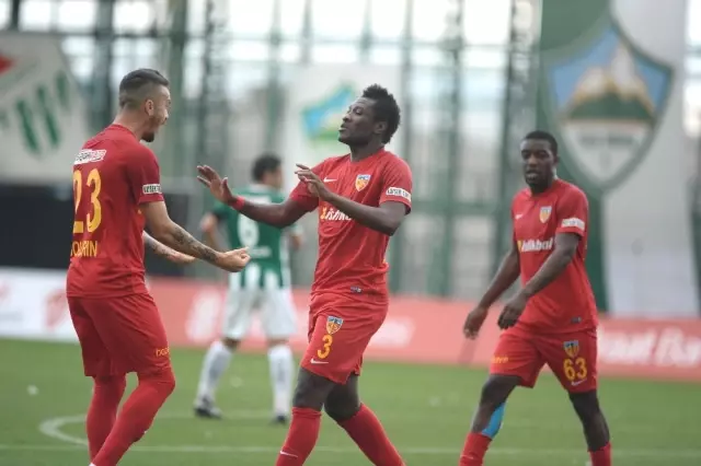 Ziraat Türkiye Kupası: Yeşil Bursa: 1 - Kayserispor: 2 Ziraat Türkiye Kupası: Yeşil Bursa: 1 - Kayserispor: 2