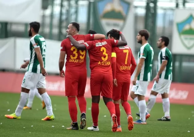 Ziraat Türkiye Kupası: Yeşil Bursa: 1 - Kayserispor: 2 Ziraat Türkiye Kupası: Yeşil Bursa: 1 - Kayserispor: 2