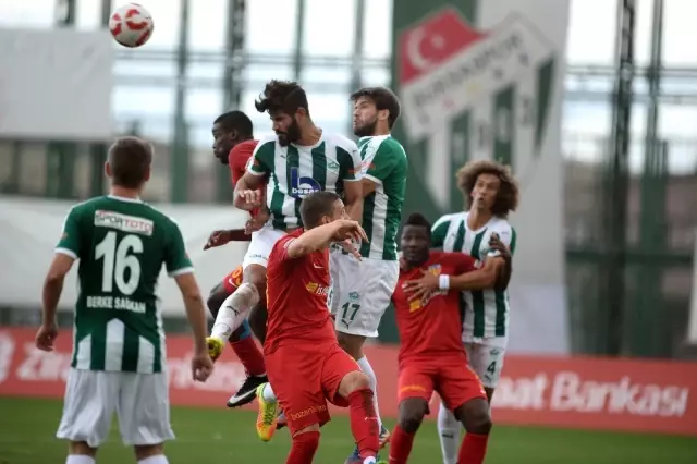 Ziraat Türkiye Kupası: Yeşil Bursa: 1 - Kayserispor: 2 Ziraat Türkiye Kupası: Yeşil Bursa: 1 - Kayserispor: 2