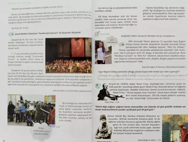 İki Elin Sesi Var Çocuk Senfoni Orkestrası Ders Kitaplarında İki Elin Sesi Var Çocuk Senfoni Orkestrası Ders Kitaplarında