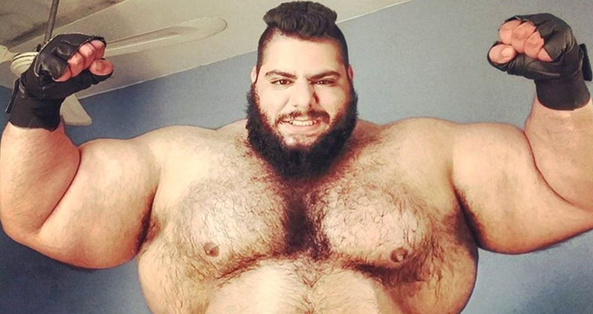 İranlı Hulk Lakaplı Sporcu: Suriye'de Savaşmaya Hazırım