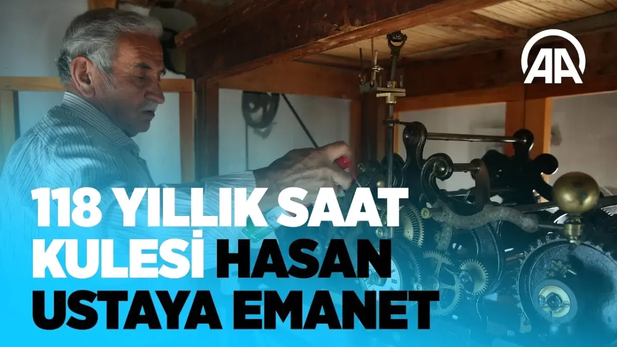 118 Yıllık Saat Kulesi Hasan Ustaya Emanet