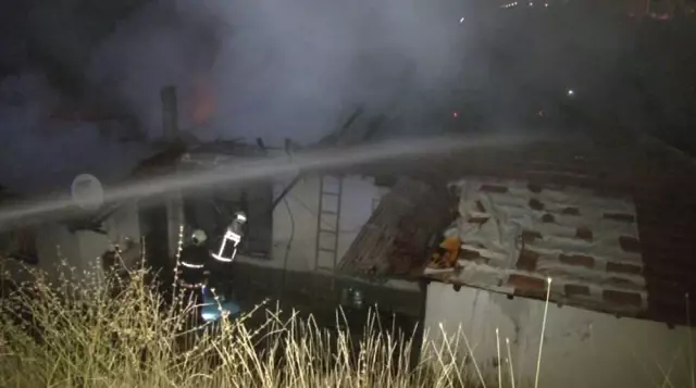 Başkent'te Gecekondu Mahallesinde Yangın Paniği
