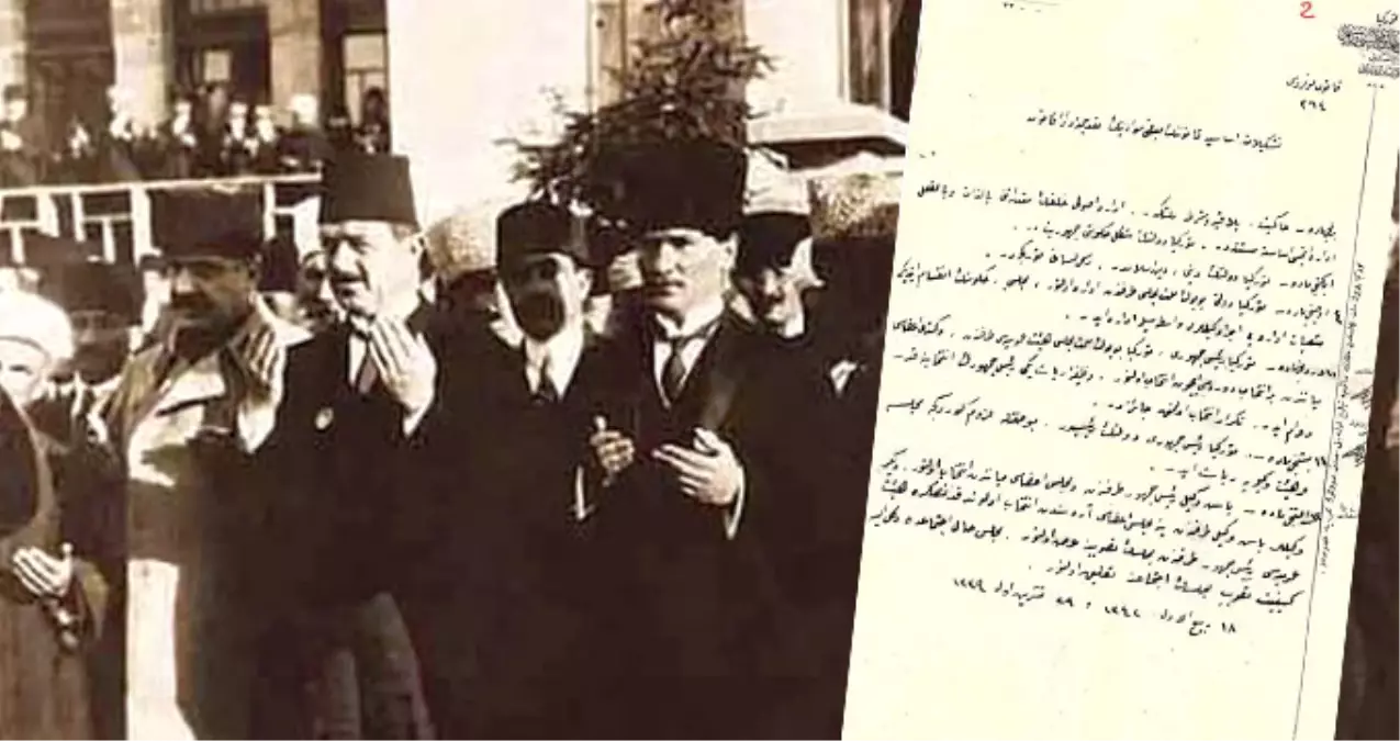 Cumhuriyet'in Kuruluş Belgesi, 94 Yıl Sonra İlk Kez Yayınlandı