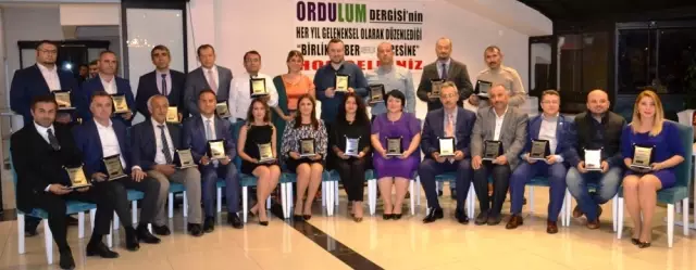 Ordulum Dergisi Ödülleri Sahiplerini Buldu