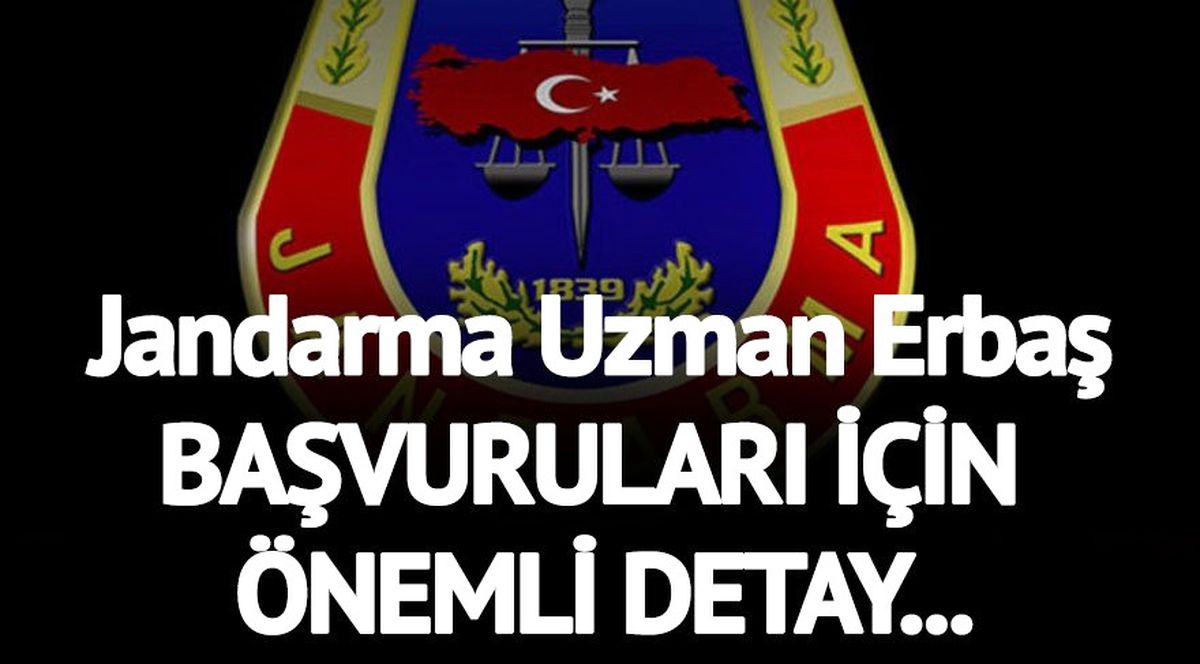 Jandarma uzman erbaş alımı başvurusu nasıl yapılacak? Nasıl jandarma olunur? İşte başvuru şartları…