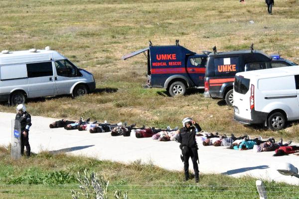 Çanakkale Havalimanı'nda Tatbikat Yapıldı