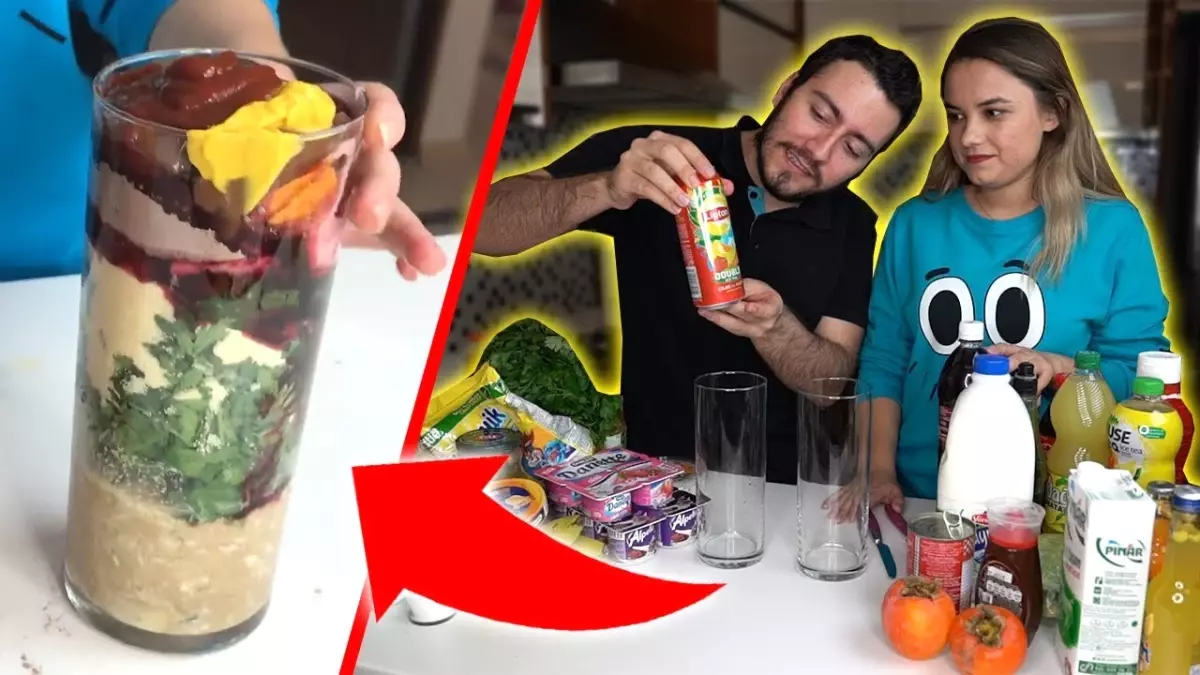 Marketteki Herşeyi Karıştırıp İçtik #çılgınmutfak