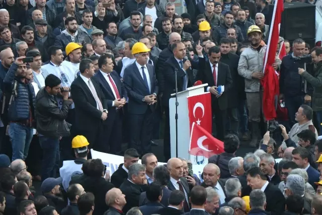 Madencilerden Torba Yasa Tepkisi
