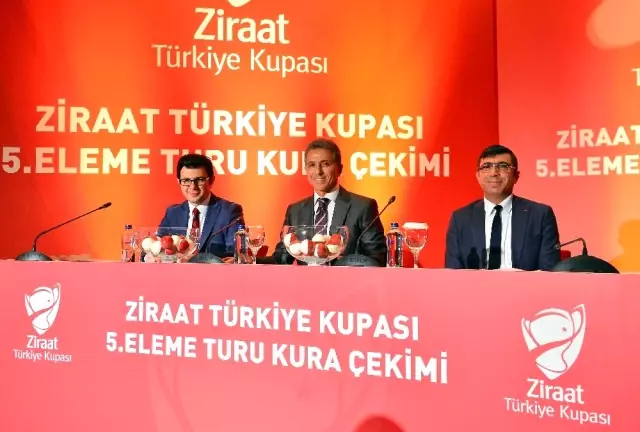 Ziraat Türkiye Kupasında 5. tur eşleşmeleri belli oldu Ziraat Türkiye Kupasında 5. tur eşleşmeleri belli oldu