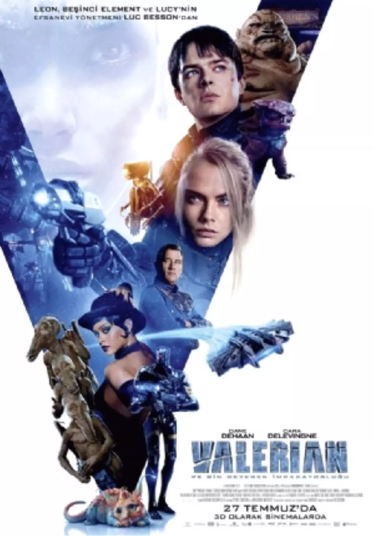 Valerian ve Bin Gezegen İmparatorluğu Filmi