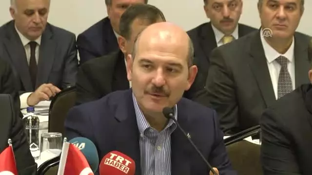 Soylu, 'Ortahisar, Maçka, Arsin, Yomra Muhtarlar Toplantısı'Na Katıldı - Trabzon Soylu, 'Ortahisar, Maçka, Arsin, Yomra Muhtarlar Toplantısı'Na Katıldı - Trabzon