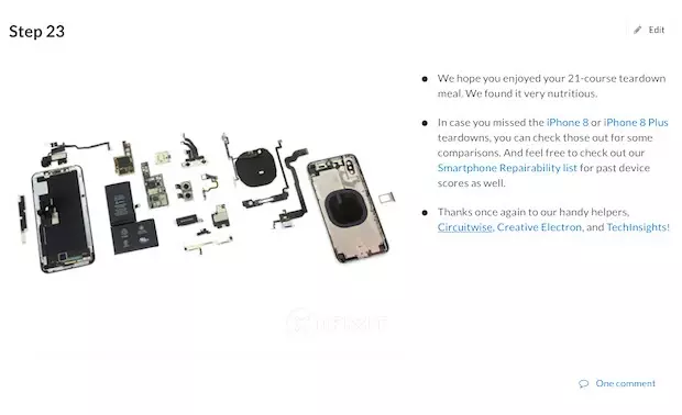 İphone X Nasıl Sökülür? Tüm Parçalarıyla İphone X'in İçine Bir Göz Atın İphone X Nasıl Sökülür? Tüm Parçalarıyla İphone X'in İçine Bir Göz Atın
