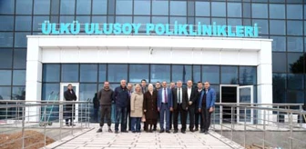 Başkan Duruay Ülkü Ulusoy Poliklinik Binasını Gezdi