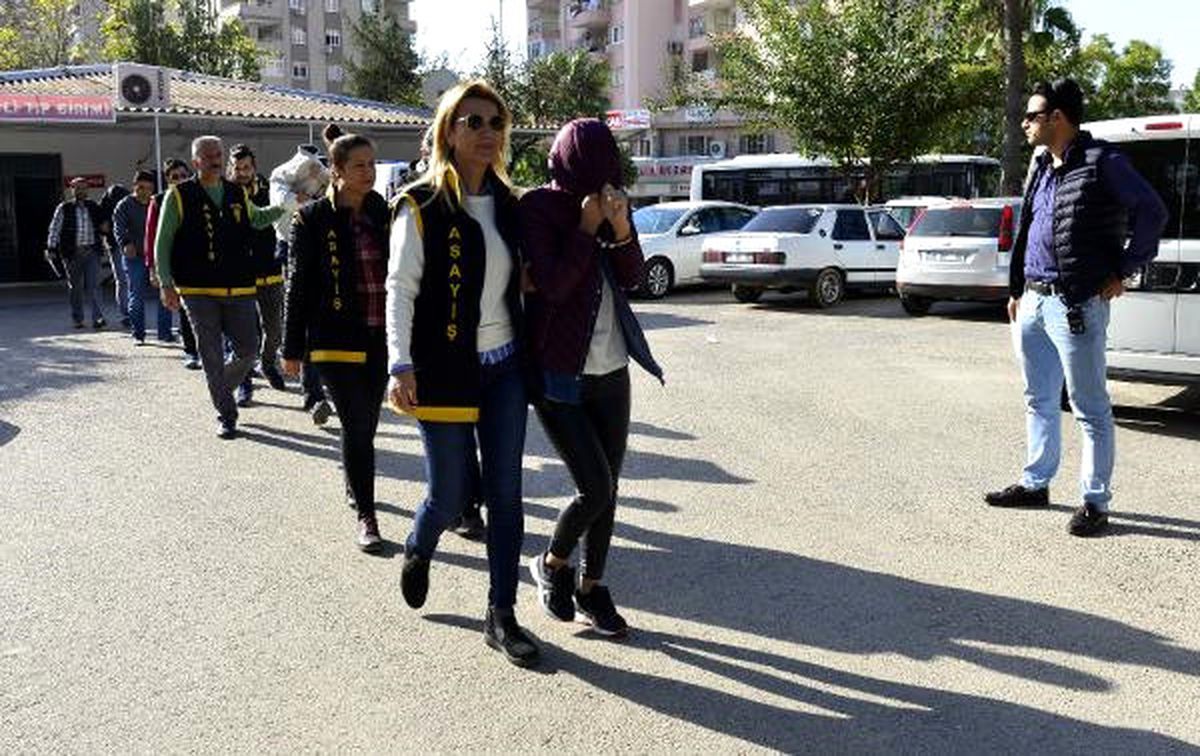 Escort Çetesi'nin 8 Şüphelisi Adliyeye Sevk Edildi