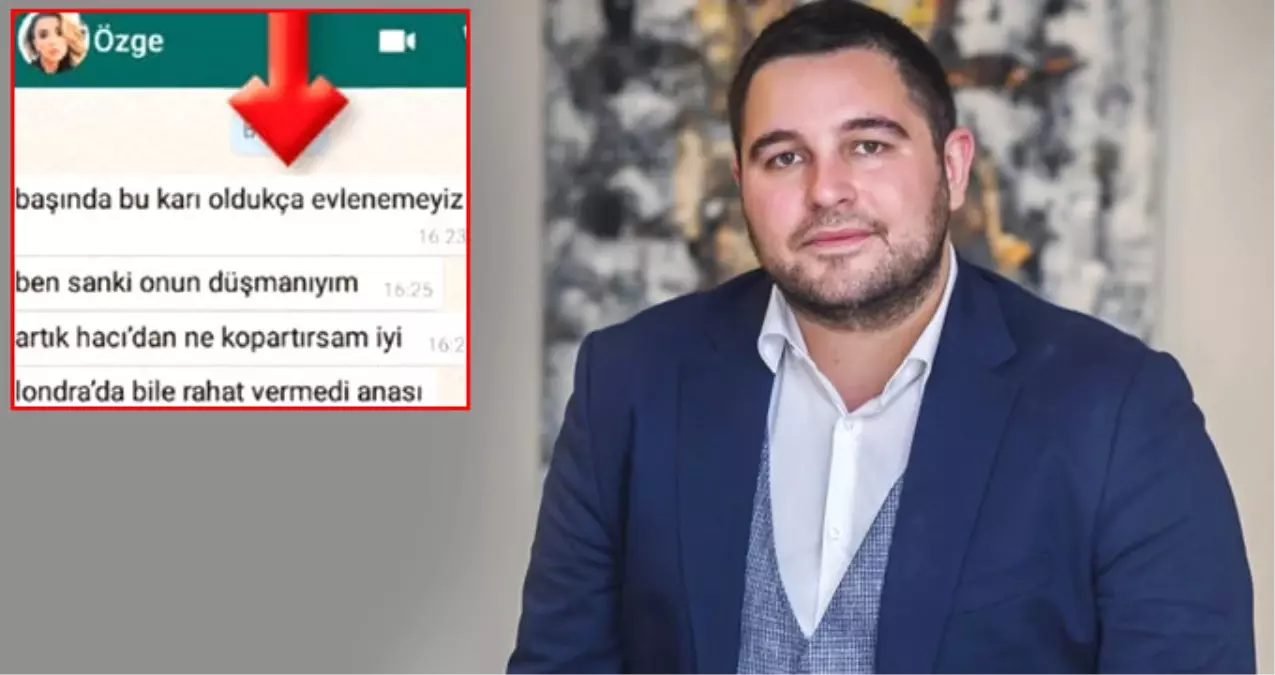 Hacı Sabancı, Özge Ulusoy'a Ait Olduğu İddia Edilen Mesajları Yalanladı