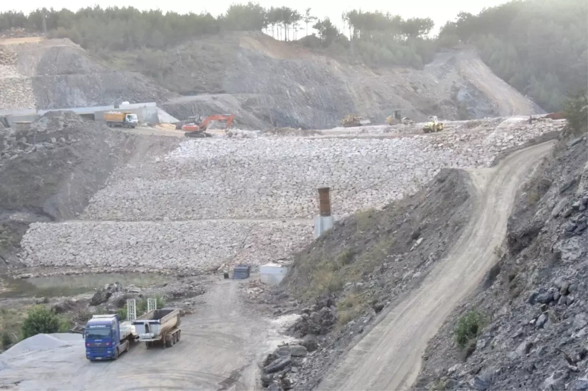 Kozağaç Göledi ve Sulamasında Çalışmalar Devam Ediyor