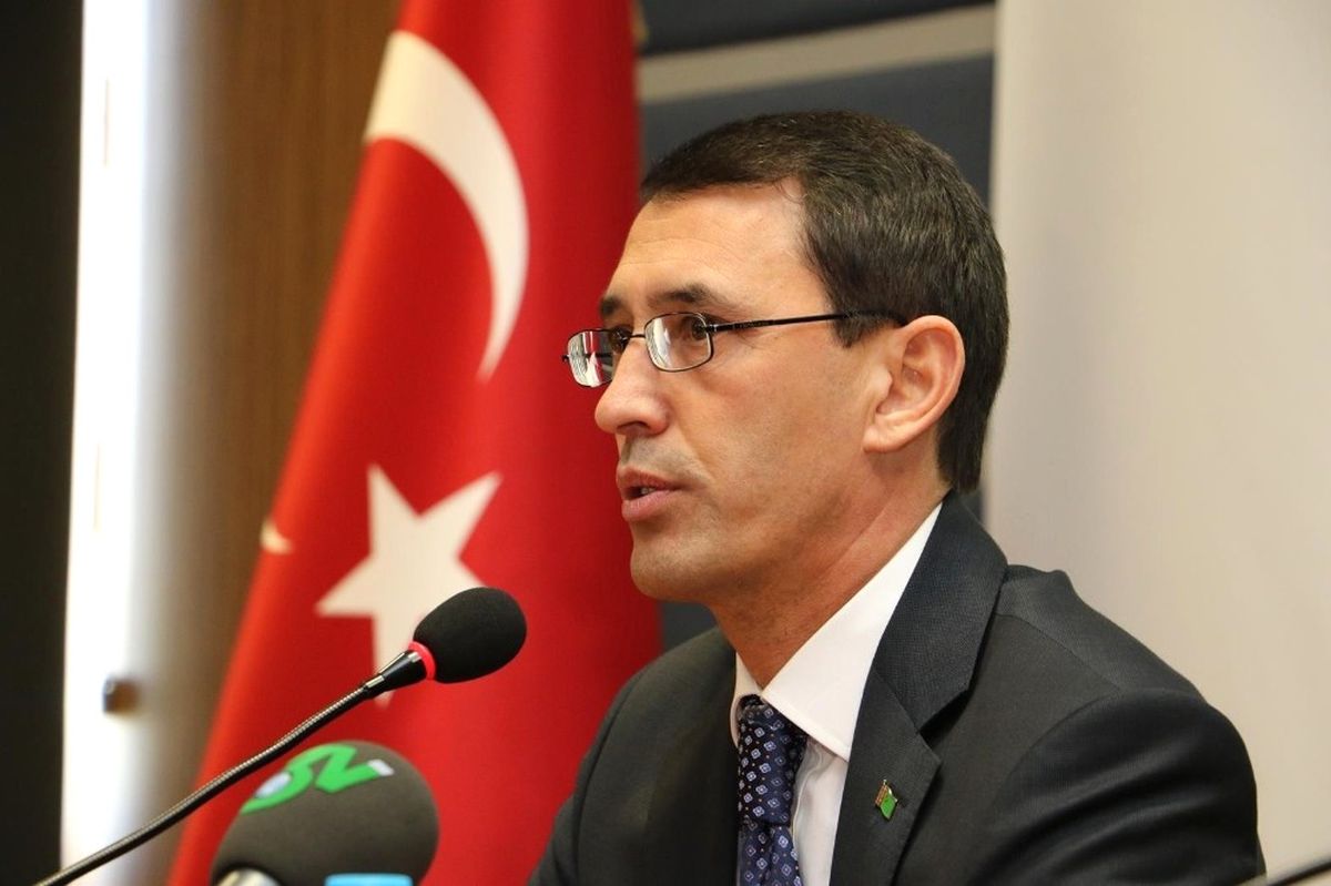 Türkmenistan Ankara Büyükelçisi İşankuli Amanlıyev Kbü'de