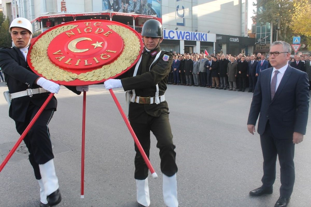 Niğde'de 10 Kasım Anma Töreni Yapıldı