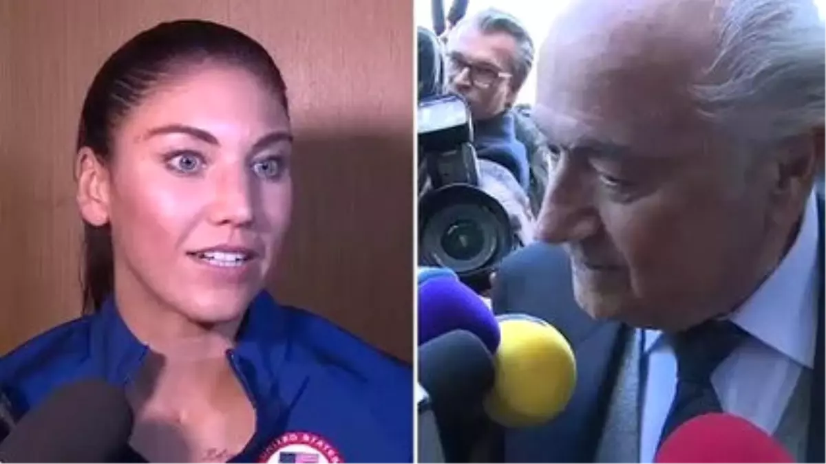 ABD Kadın Milli Takım Kalecisinden Sepp Blatter'e Taciz İddiası
