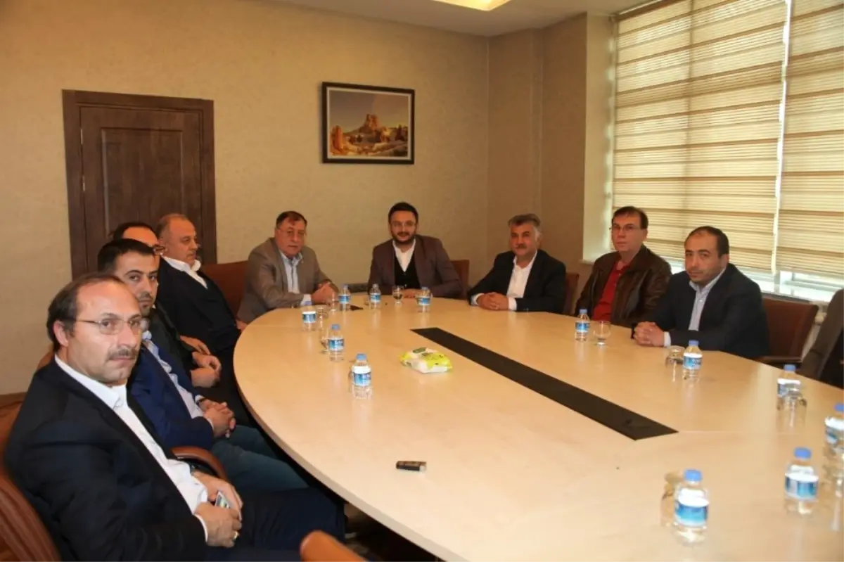 AK Parti Yöneticileri Ntso Başkanı Parmaksız'ı Ziyaret Etti