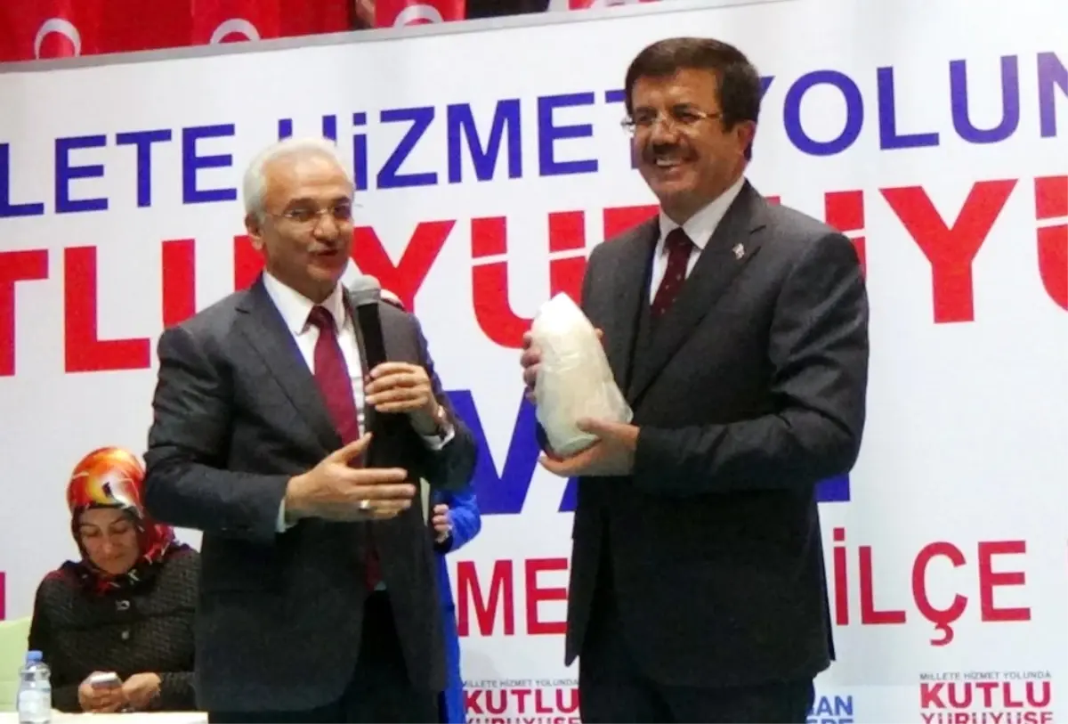 Ekonomi Bakanı Zeybekci Erzincan'da