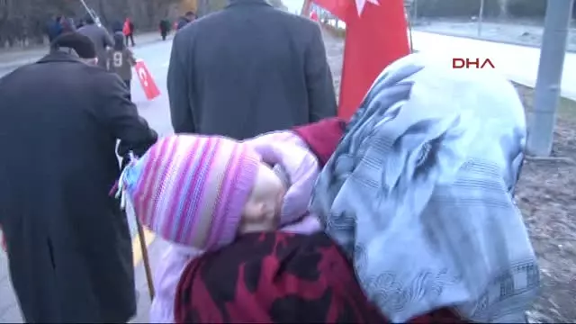 Erzurum 20 Bin Erzurumlu, Aziziye Tabyaları'na Yürüdü -1 Erzurum 20 Bin Erzurumlu, Aziziye Tabyaları'na Yürüdü -1