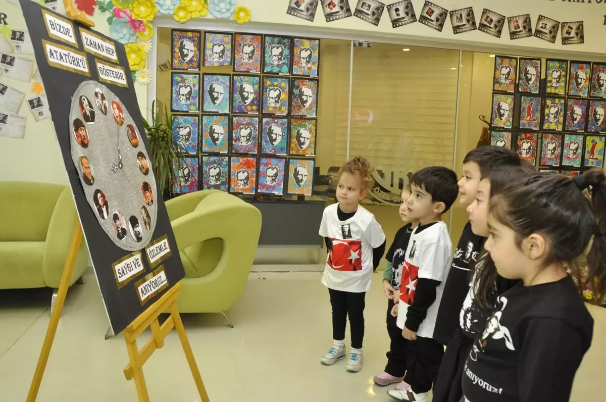GKV'de Minik Kalplerden Ata'ya Mektuplar Sergisi Açıldı