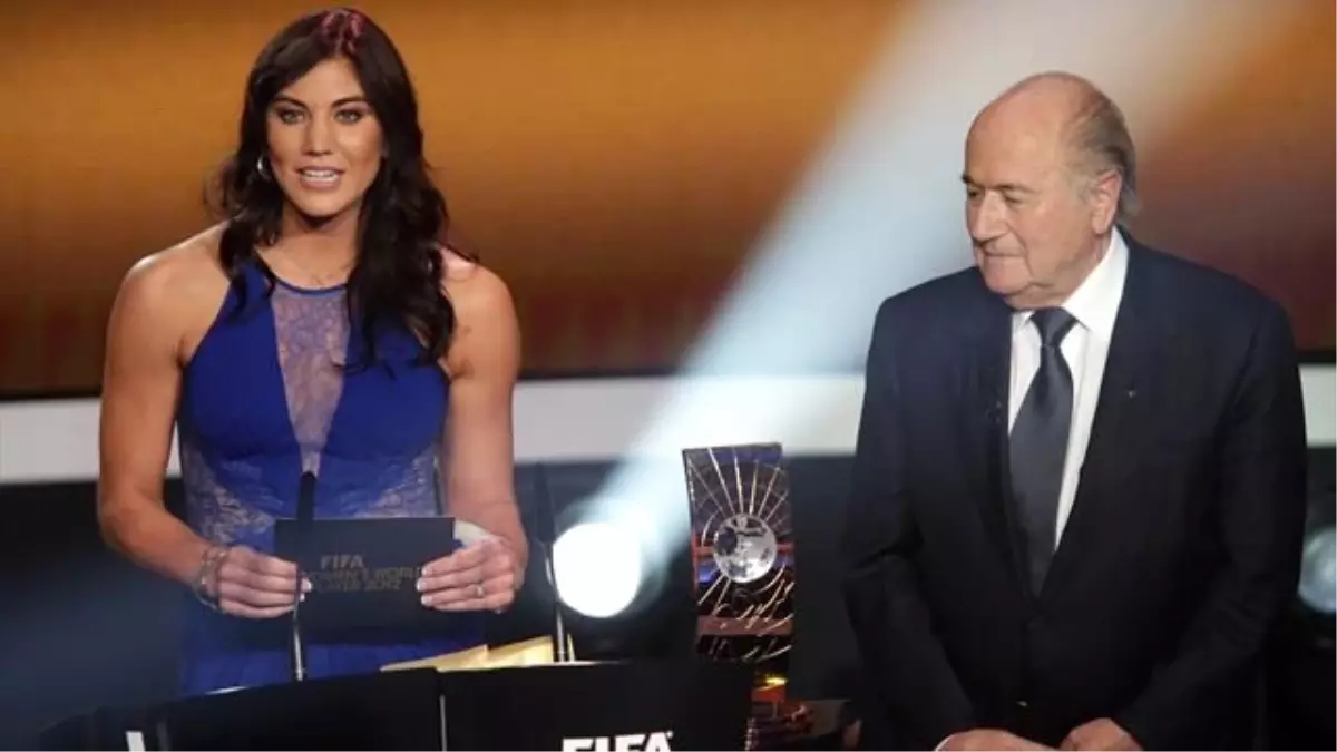 Hope Solo'dan Sepp Blatter'e Taciz Suçlaması