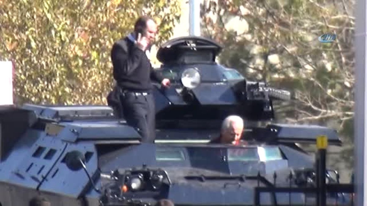 Aksaray Emniyetine Dragon Panzer Desteği
