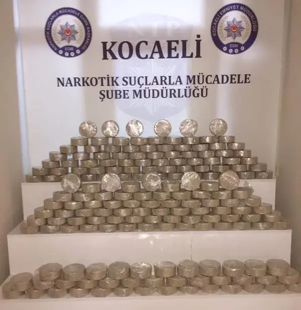 Kocaeli'de 163 Kilo 942 Gram Eroin Ele Geçirildi