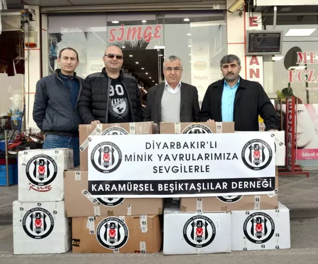 Çermik'teki Öğrencilere Giyim ve Kırtasiye Yardımı