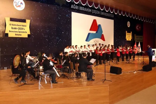Aiçü'de 'Türk Halk Müziği' Konseri Düzenlendi