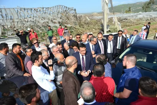 Bakan Tüfenkci Afet Bölgesinde