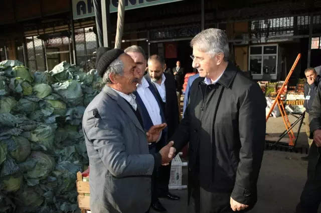 Başkan Yanılmaz Sebze Hali Esnafıyla Buluştu