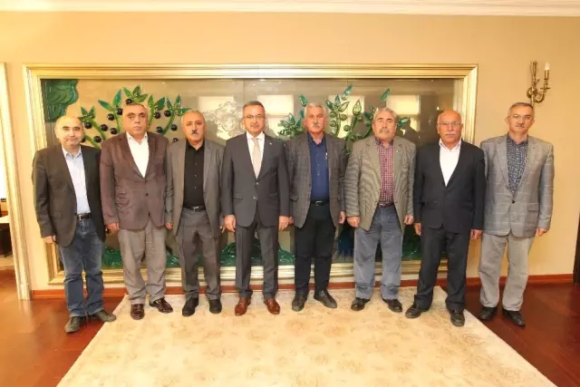 Cemevi Başkanları Köşker'i Ziyaret Etti