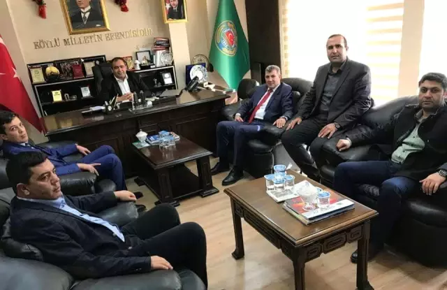 İl Başkanı Altınsoy Ziraat Odasının Çalışmalarıyla İlgili Bilgi Aldı