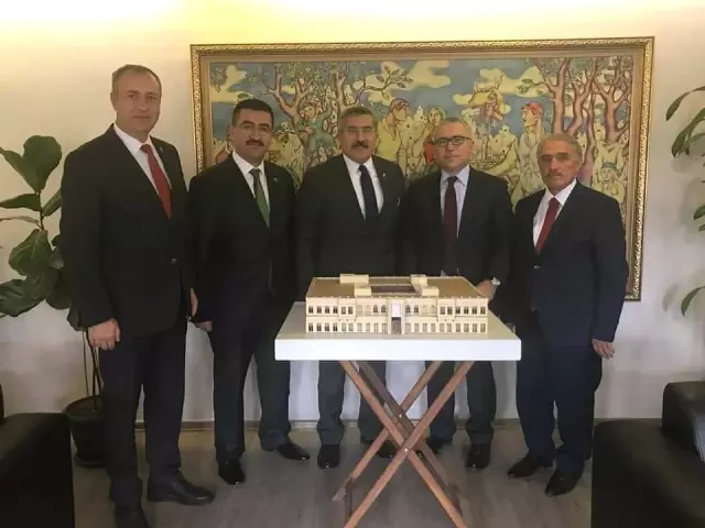 Niğde Kültür Han Projesi İçin Ankara'da Görüşmeler Yapıldı