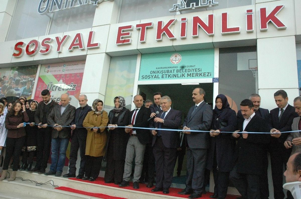 Onikişubat'a Sosyal Etkinlik Merkezi