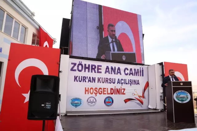 Zöhre Ana Cami ve Kuran Kursunun Açılışı Yapıldı
