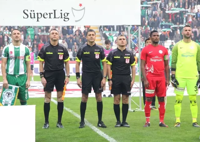Süper Lig: Atiker Konyaspor: 0 - Antalyaspor: 0 (İlk Yarı) Süper Lig: Atiker Konyaspor: 0 - Antalyaspor: 0 (İlk Yarı)