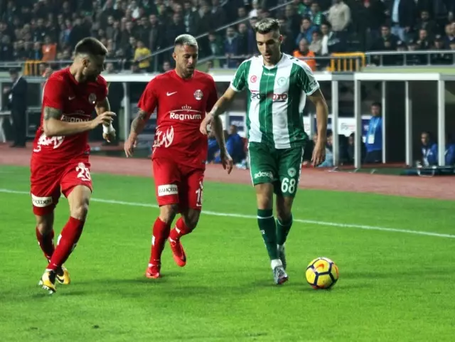 Süper Lig: Atiker Konyaspor: 1 - Antalyaspor: 1 (Maç Sonucu) Süper Lig: Atiker Konyaspor: 1 - Antalyaspor: 1 (Maç Sonucu)