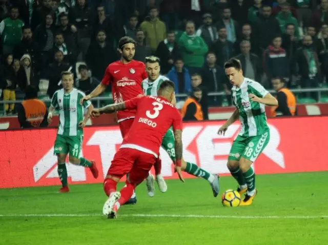 Süper Lig: Atiker Konyaspor: 1 - Antalyaspor: 1 (Maç Sonucu) Süper Lig: Atiker Konyaspor: 1 - Antalyaspor: 1 (Maç Sonucu)