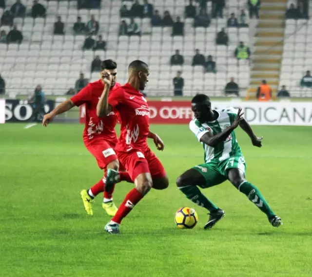 Süper Lig: Atiker Konyaspor: 1 - Antalyaspor: 1 (Maç Sonucu) Süper Lig: Atiker Konyaspor: 1 - Antalyaspor: 1 (Maç Sonucu)