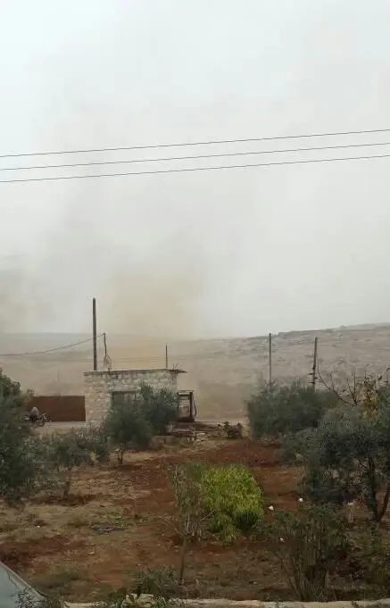 Afrin'deki Pyd Teröristlerinden Türk Birliğine Top Atışı