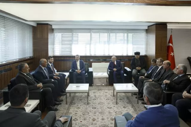 Başkan Çelik, MHP İl Başkanı Ersoy ve MHP'nin Meclis Grubu ile Görüştü