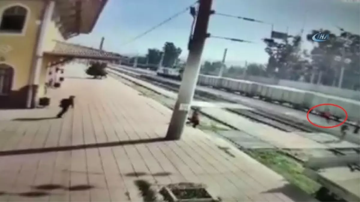Küçük Çocuk Trenin Altında Kaldı Feci Kaza Kamerada Osmaniye