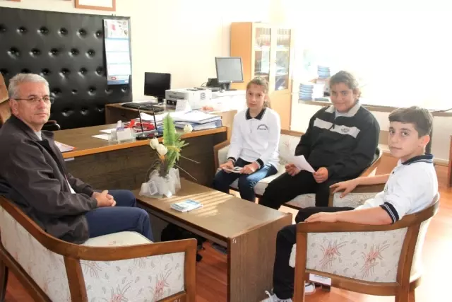 Datçalı Öğrencilerin Gazetecilik Merakı