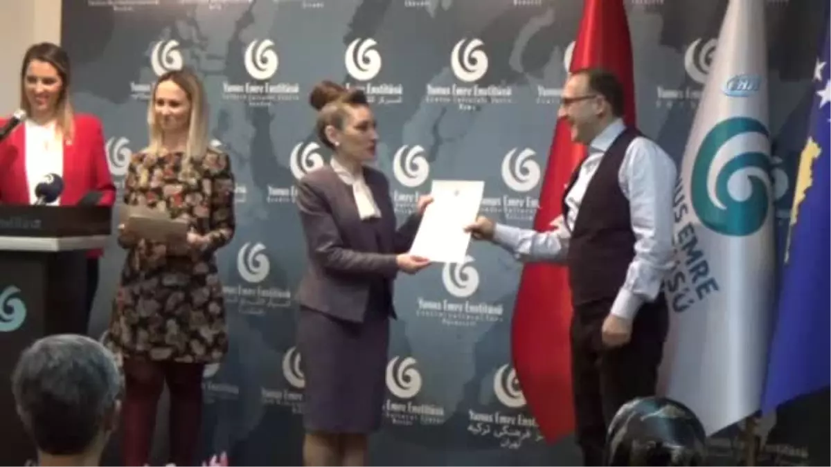 Kosova'da Türkçe Kursu Sertifika Heyecanı
